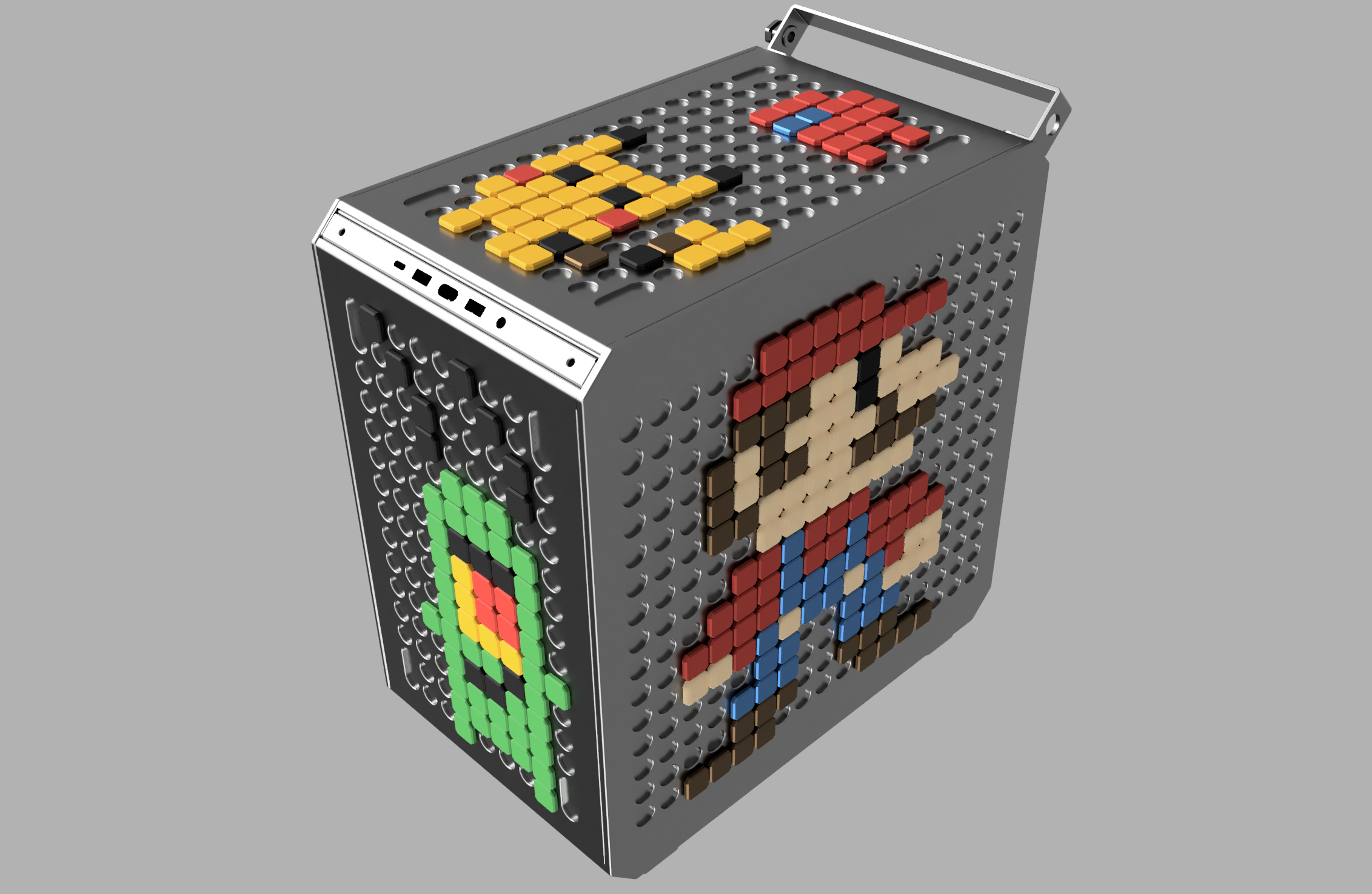 Pixel for decorating Qube 500