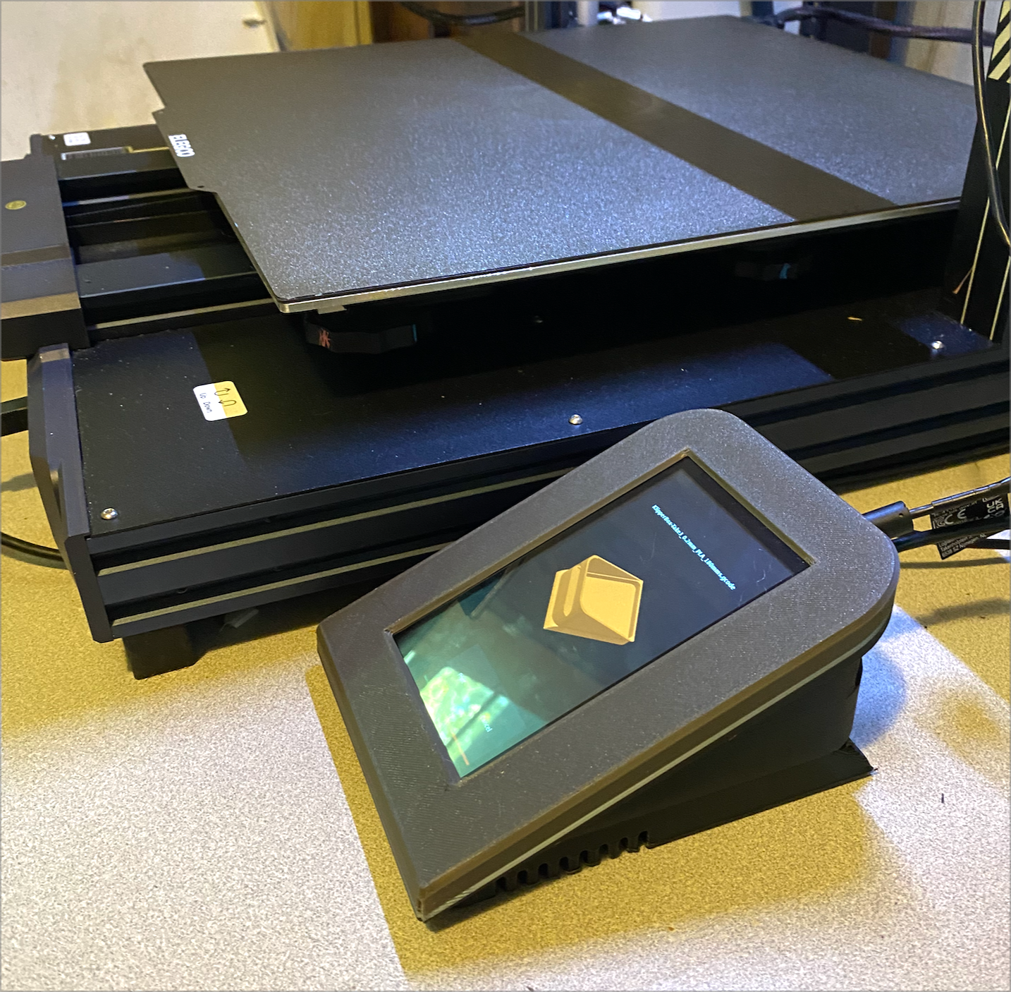 Vertical Pi 3B 5" TouchScreen Kiosk for Klipper/OctoDash or Point-of-Sale applications