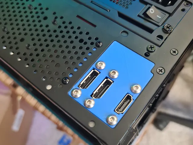 SSUPD Meshroom display output bracket DP + DP + HDMI