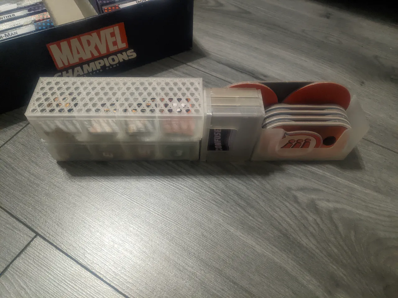 Marvel Champions LCG - Insert (93.5mm card sleeves) by Happy.D | Download  free STL model | Printables.com