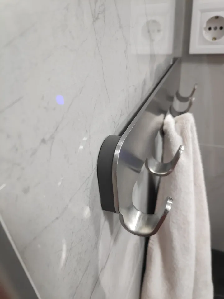 BROGRUND Towel holder, 3 bars, stainless steel - IKEA