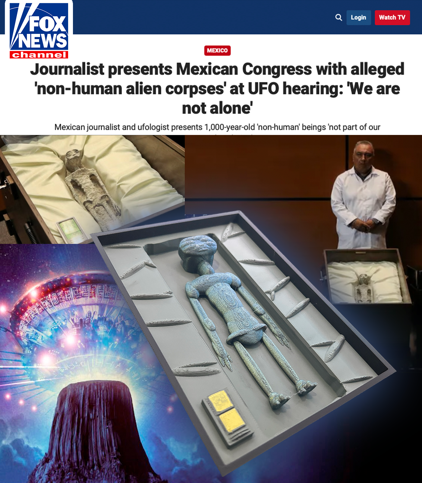 Mexico's Alien Corpse