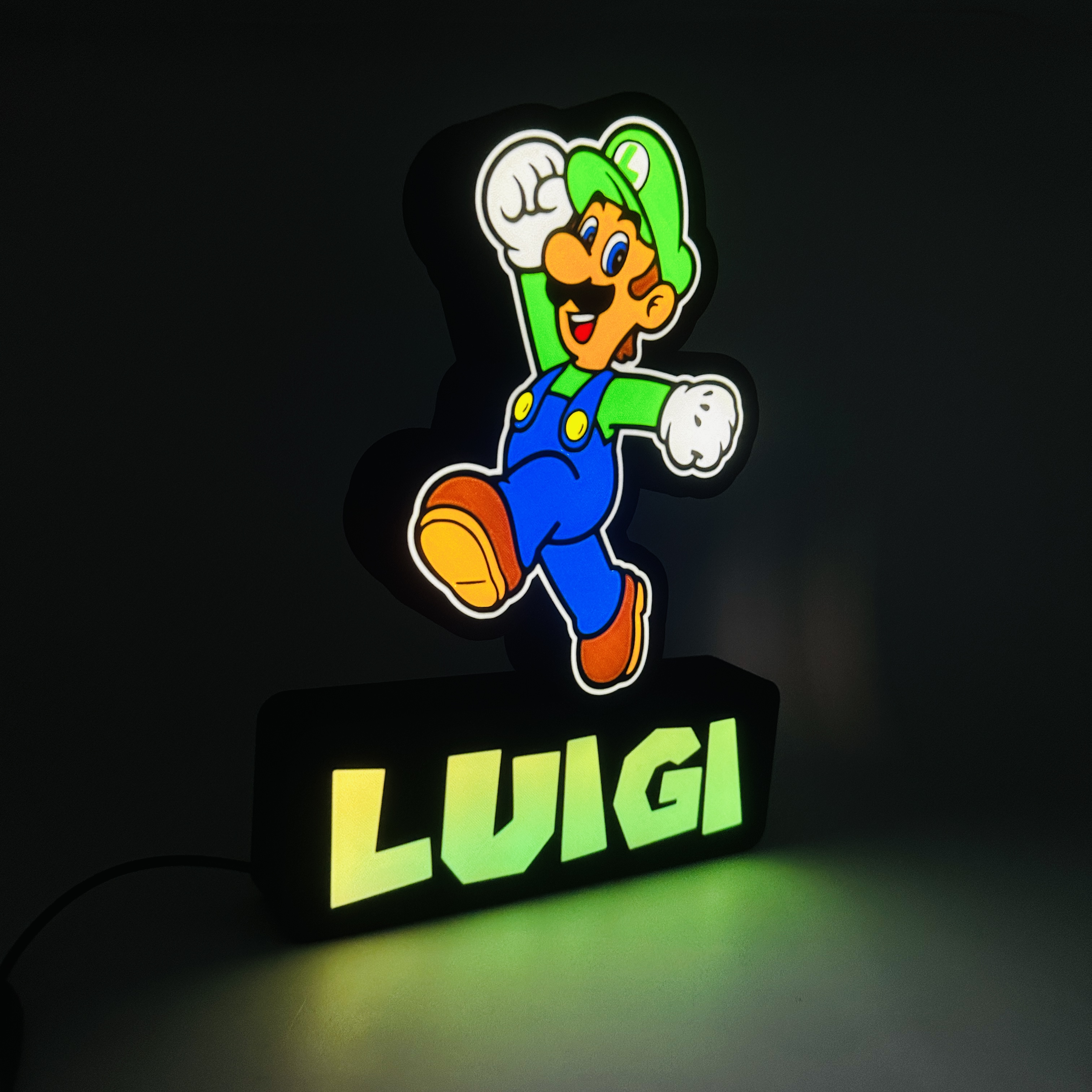 Miniatura 3 do modelo 3D Luigi Led lamp