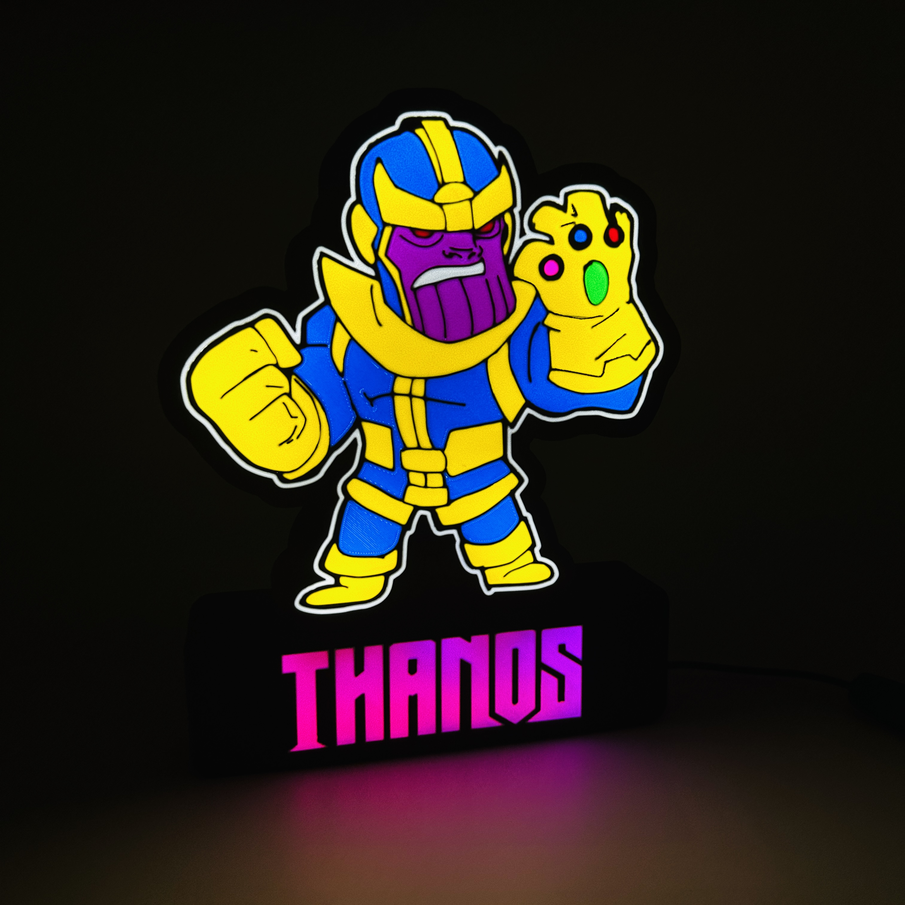 Thanos led lamp — miniatura 3