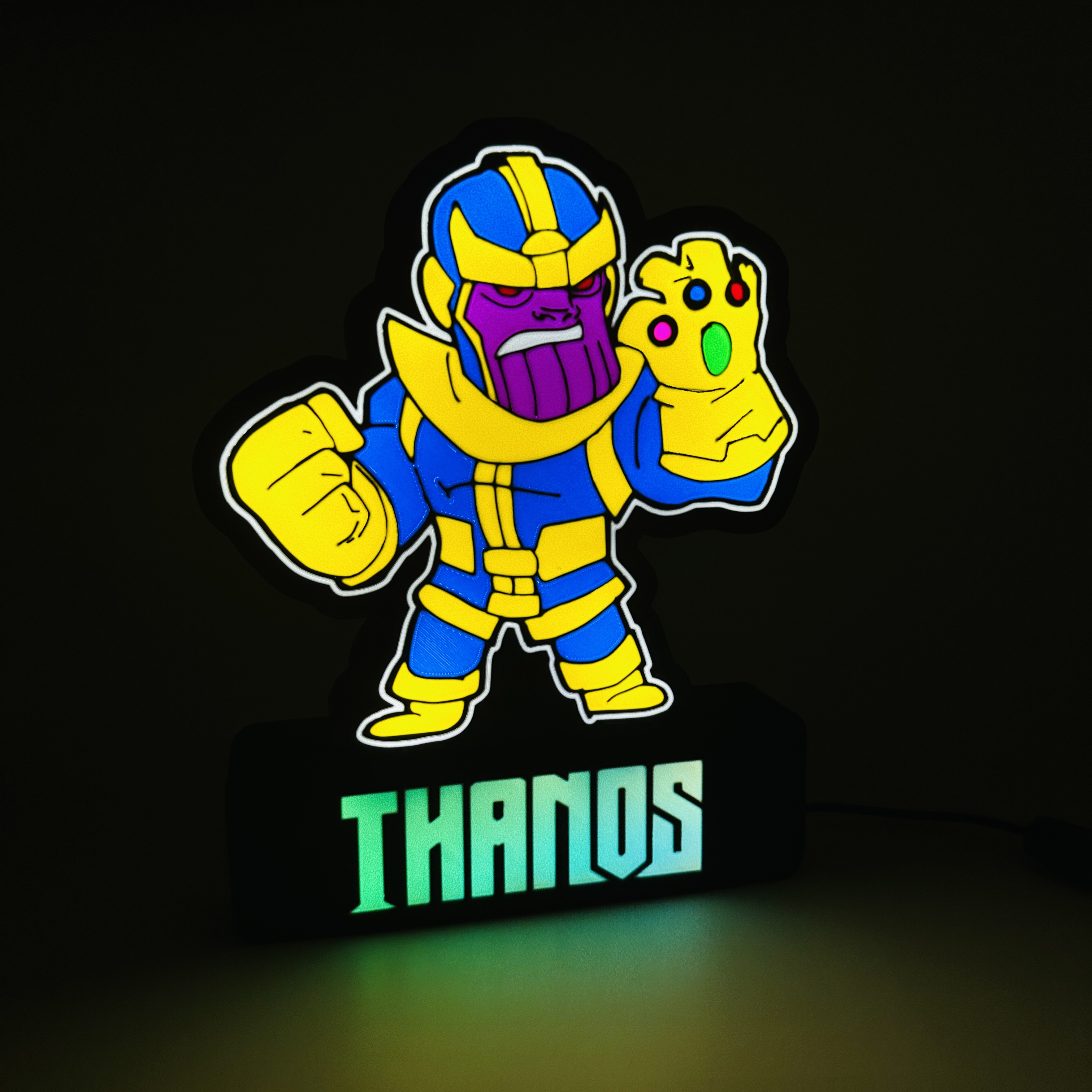 Thanos led lamp — miniatura 2