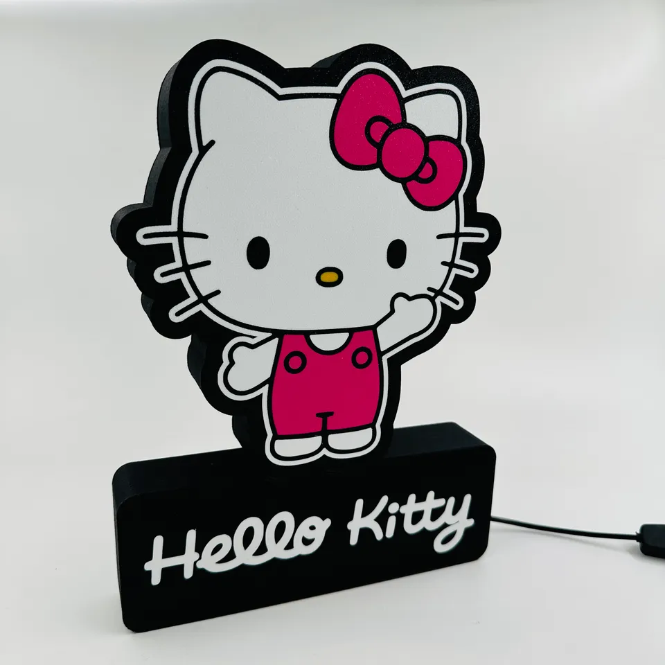 STL file Hello Kitty Earrings separate accessories 👋・3D printing model to  download・Cults