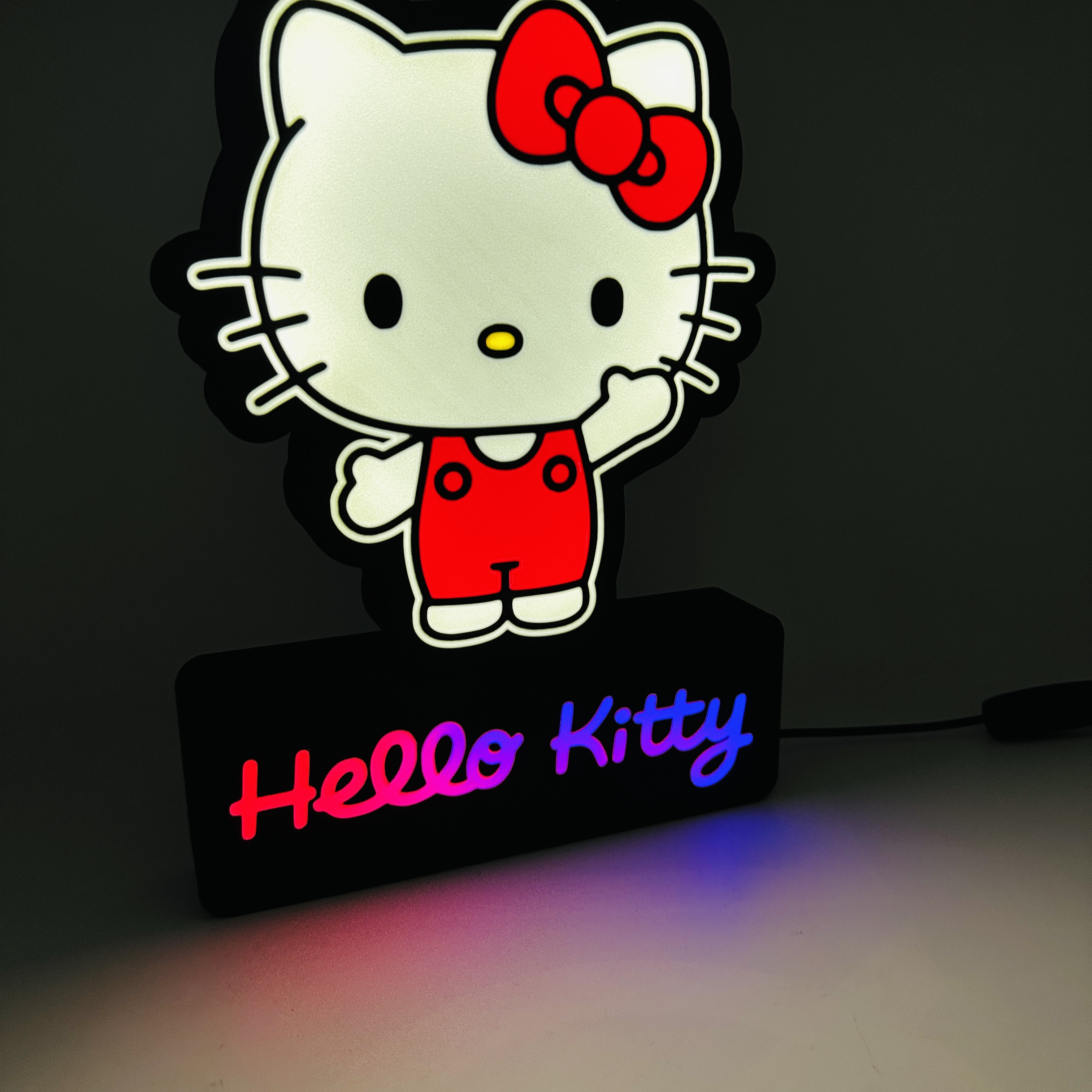 Hello Kitty lamp by Smart3d By Gabriel Gomes | Download free STL model ...