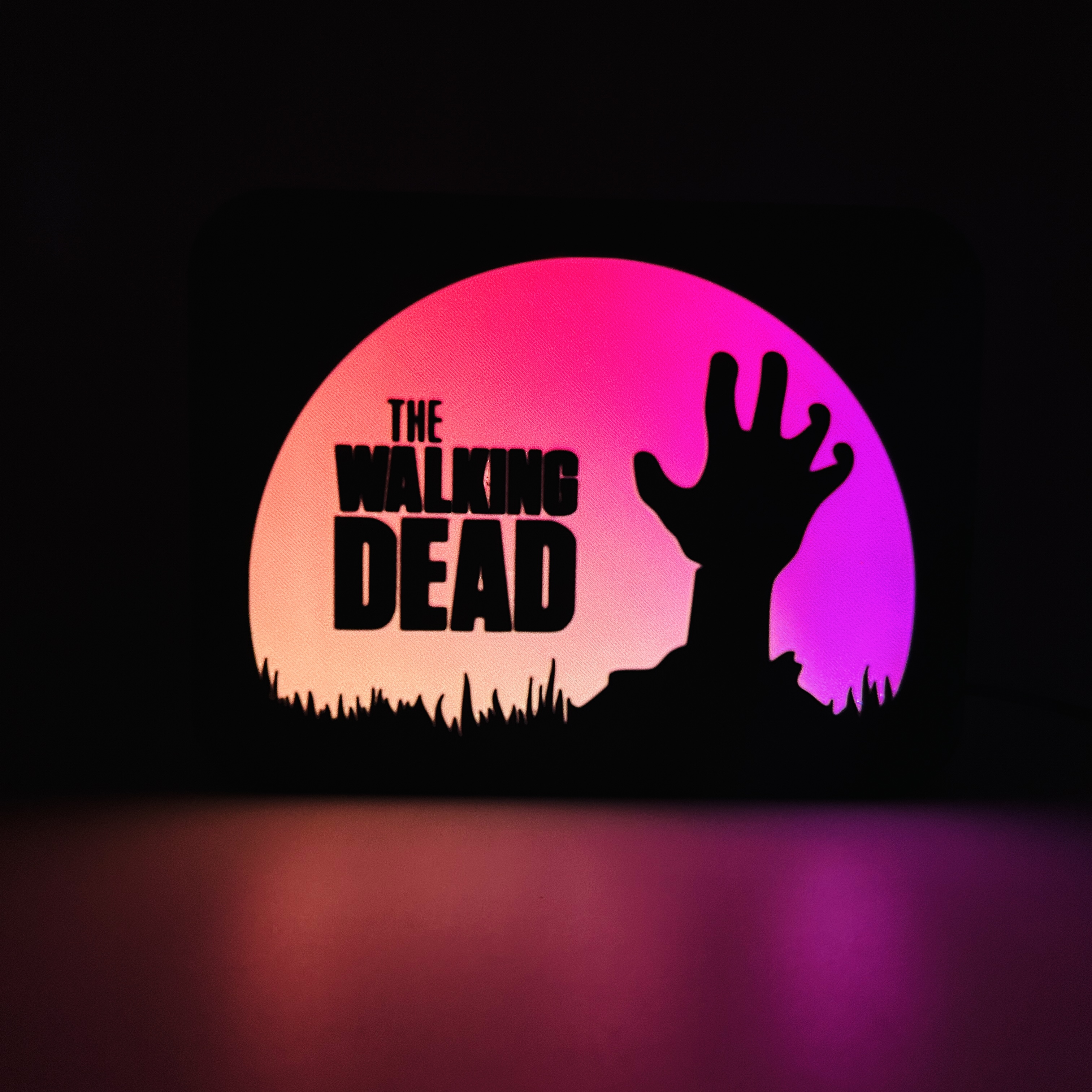 The Walking Dead lamp