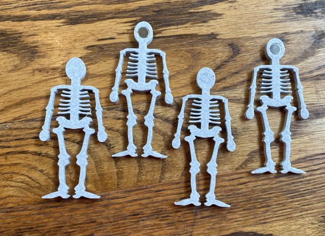Skeleton Refrigerator Magnets