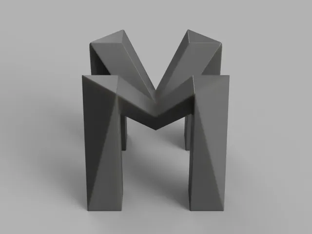 The letter M