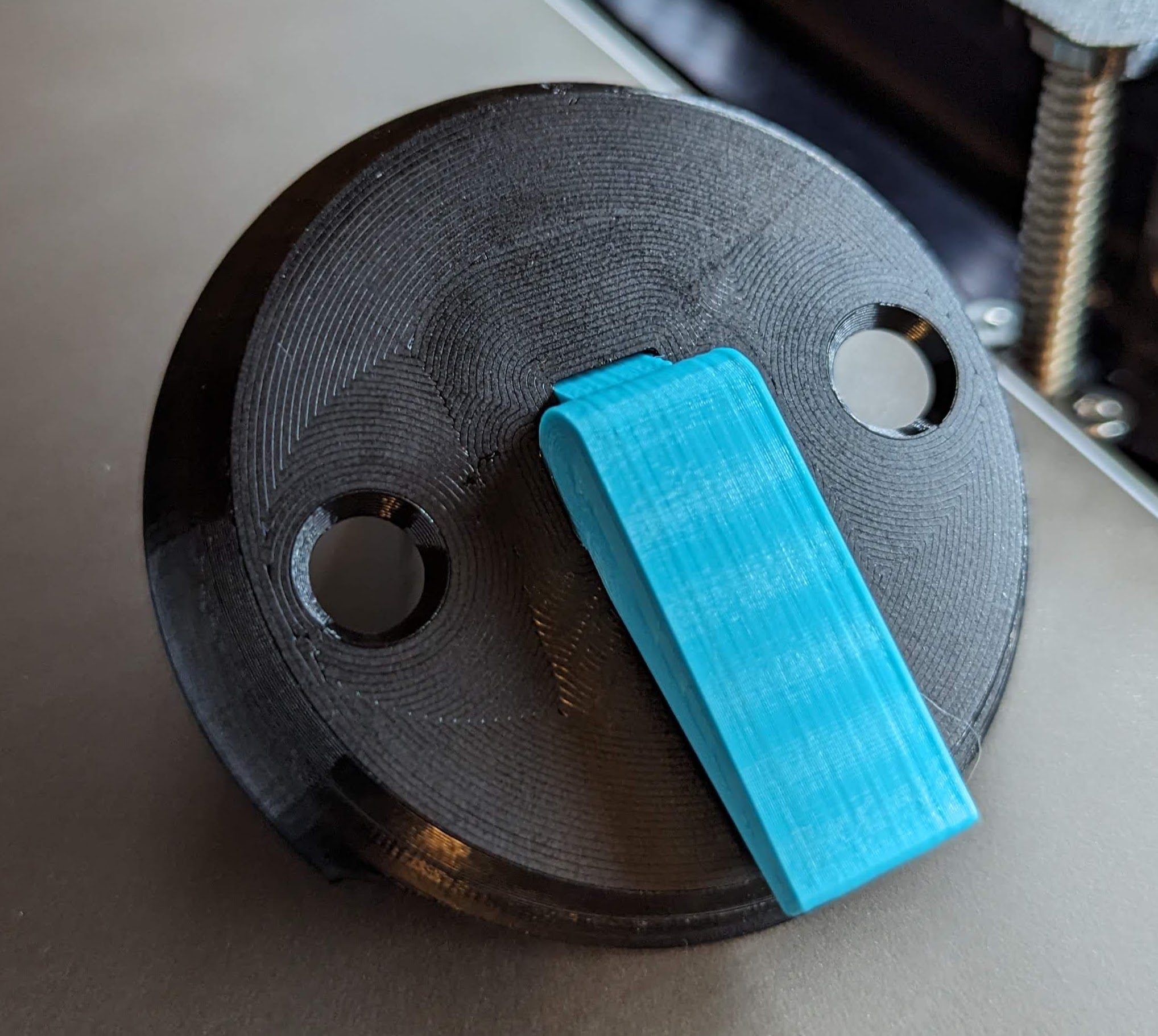 Trip Lever Overflow Plate Tub Drain Repair by clide Download free STL