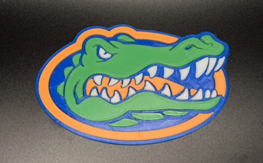 UF Gators 3D Logo AXM