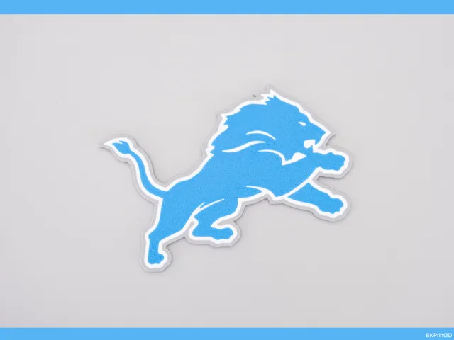 Detroit Lions Plaque Multi-Color