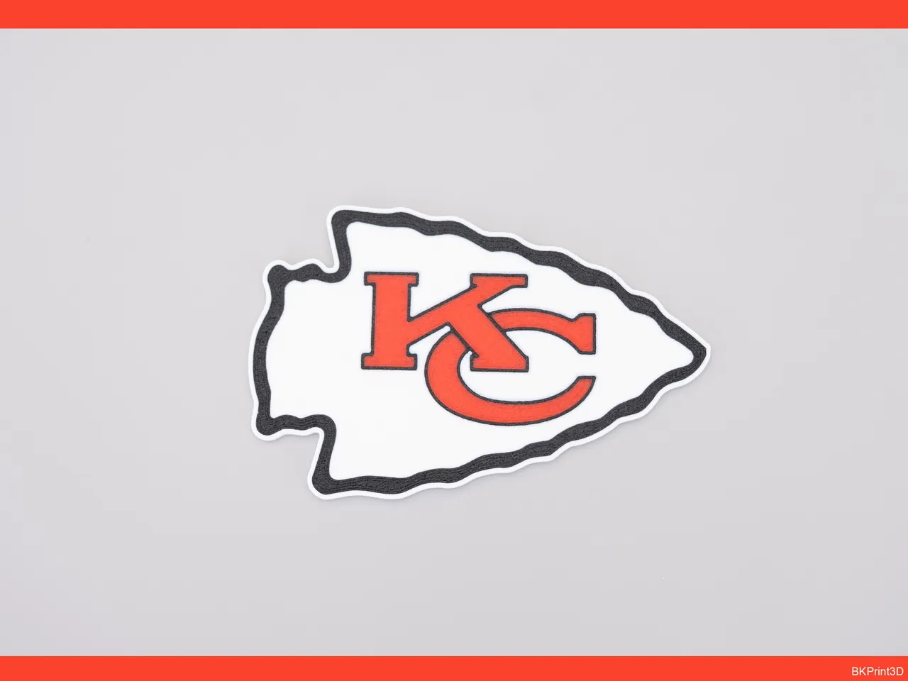 Kansas City Chiefs Logo 3D model 3D printable