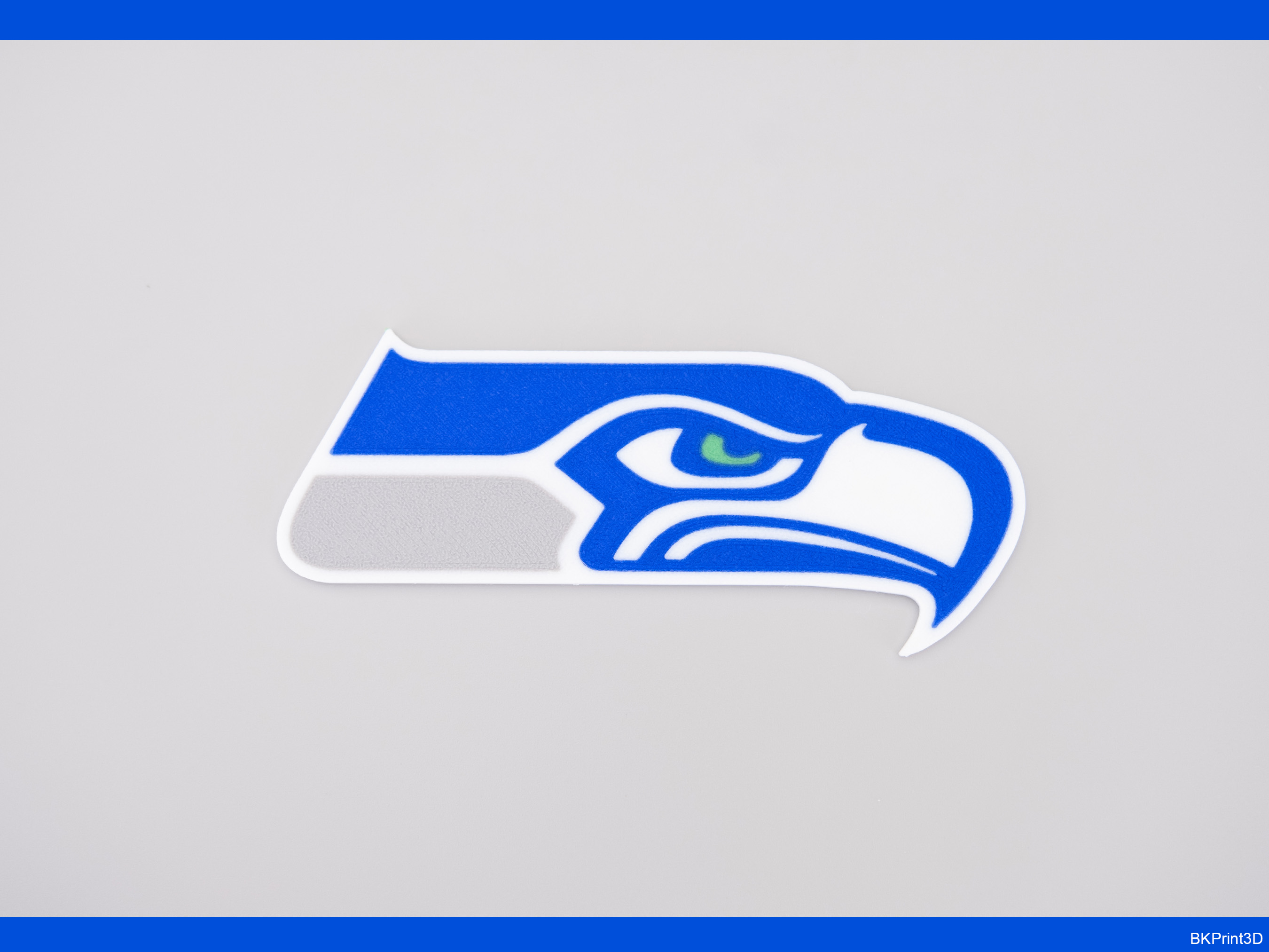Seattle Seahawks Plaque Multi-Color by bogdan34000 | Download free STL model | Printables.com