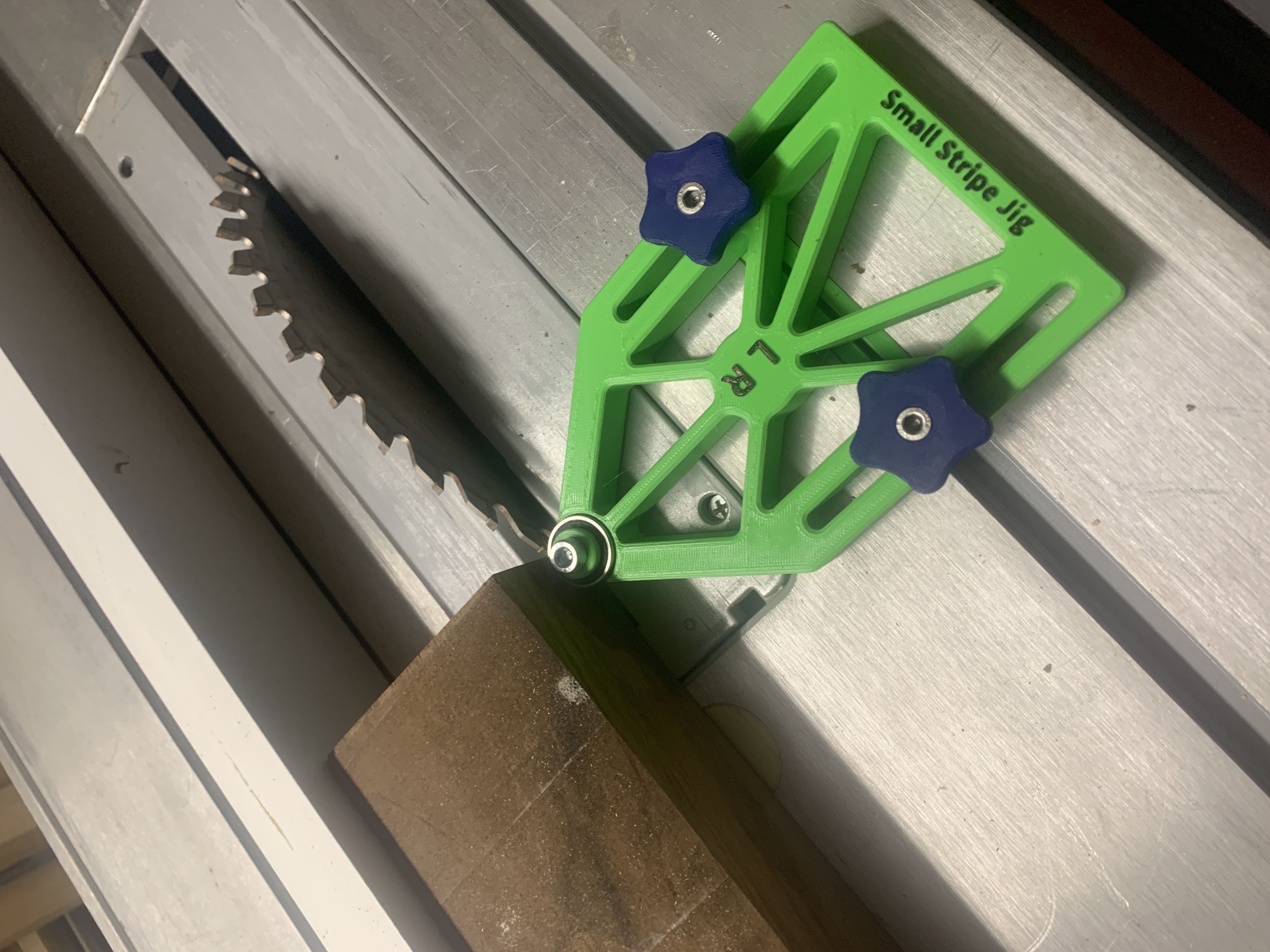 Tablesaw Jig for Small Stripes (OnShape)
