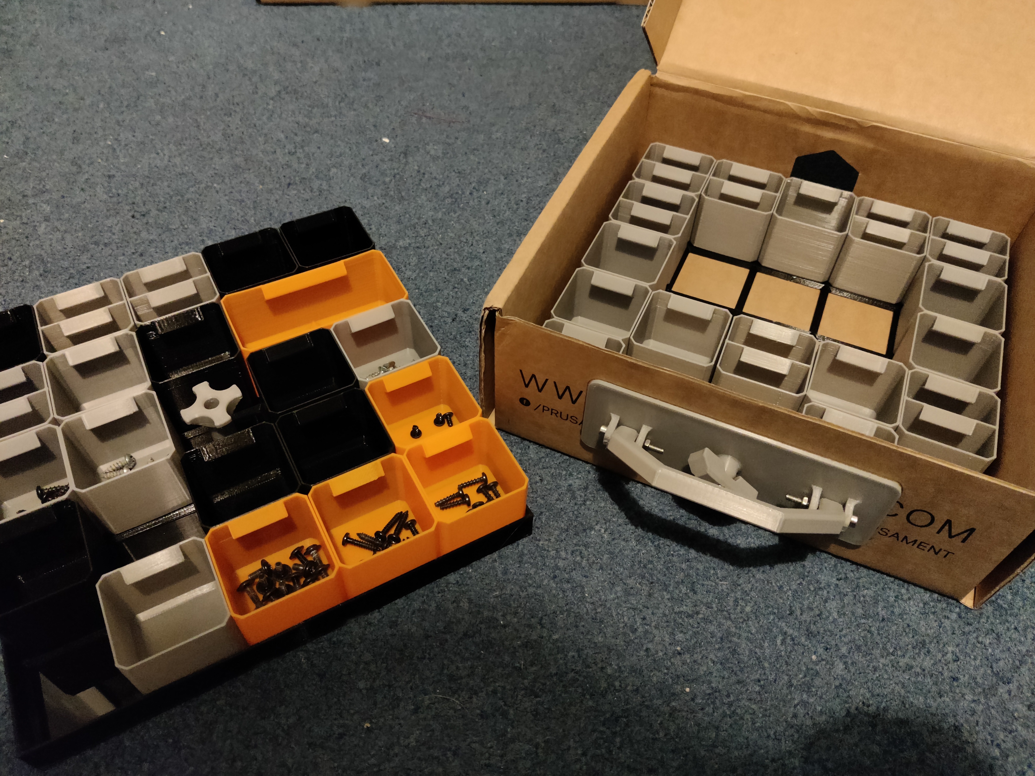 Miniatura 2 do modelo 3D Prusament Box Storage System V2