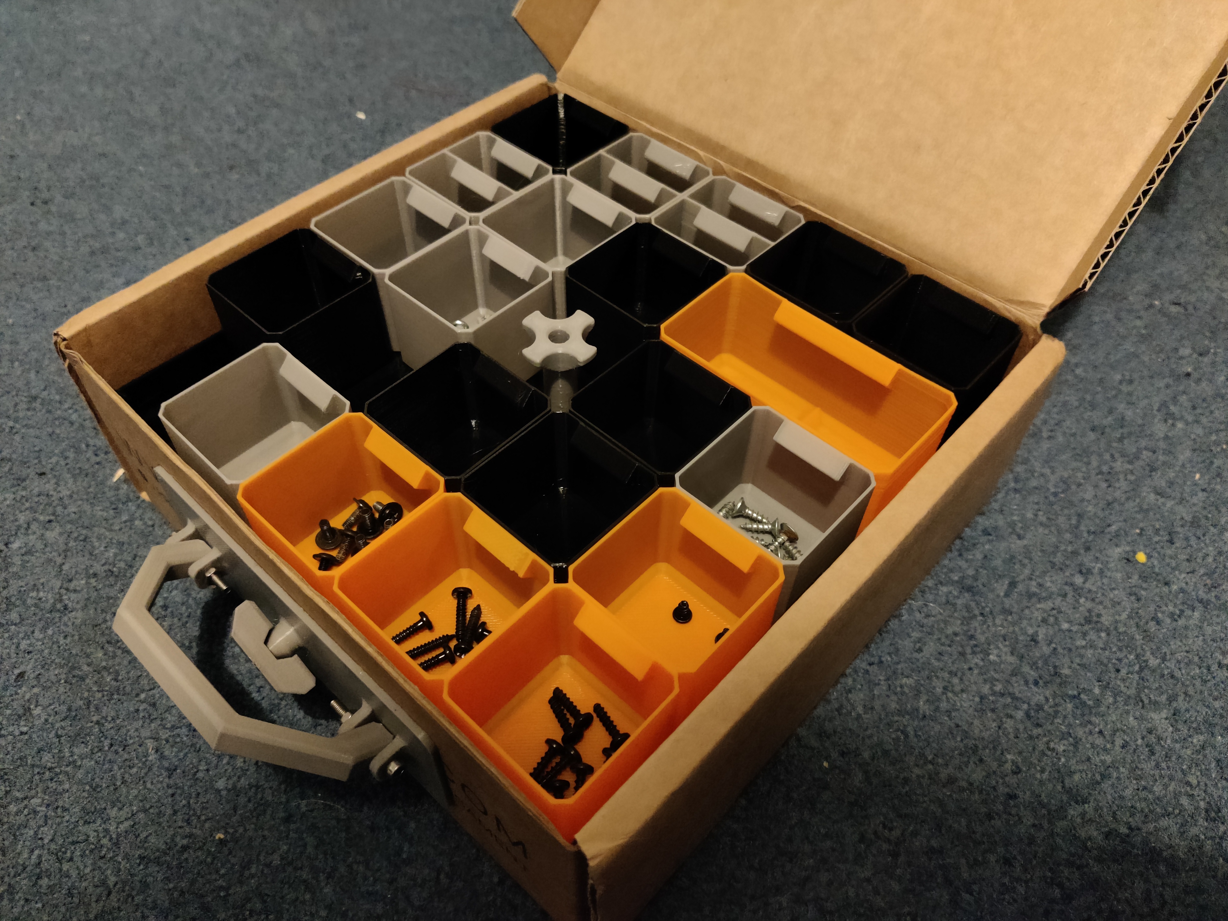 Miniatura 3 do modelo 3D Prusament Box Storage System V2
