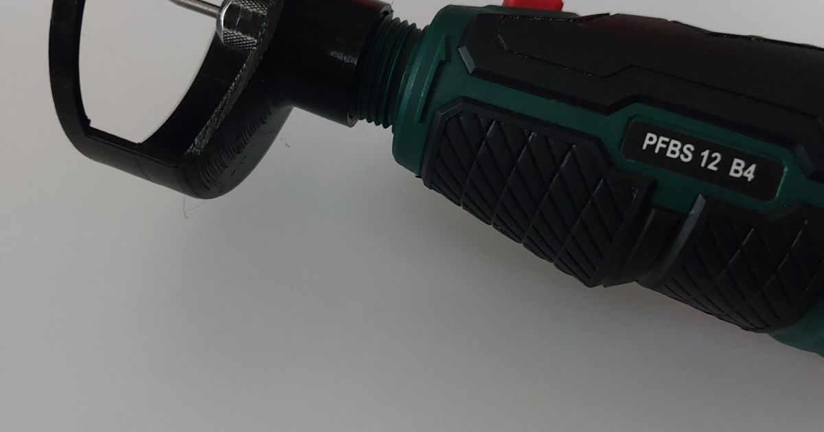 Parkside rotary tool routing shroud by Tuki Download free STL model