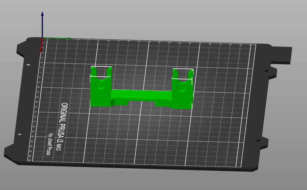 Adjustable spool holder (slim ver.) for Prusa Enclosure