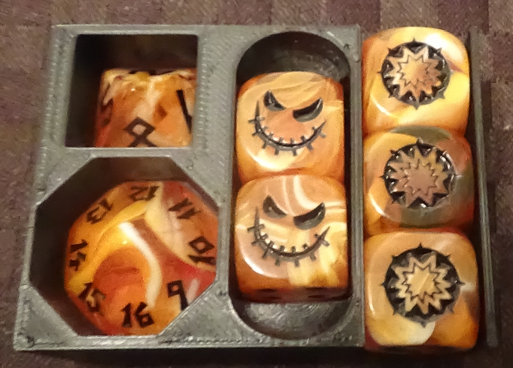 Blood Bowl Dice Tray