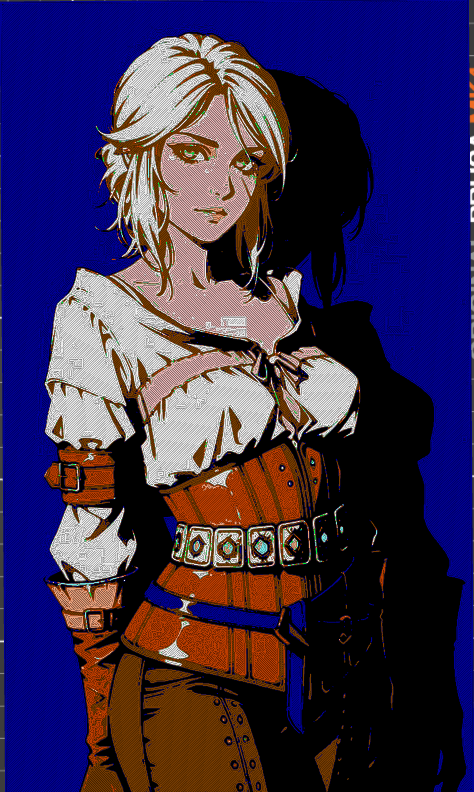 Ciri - Witcher -Hueforge