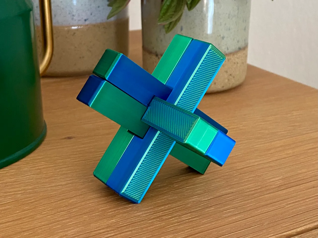 Century Cube Wooden Brain Teaser Puzzle