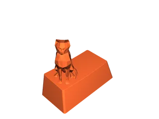 keycaps with low poly cat by Vinh Lê Quang | Download free STL model ...