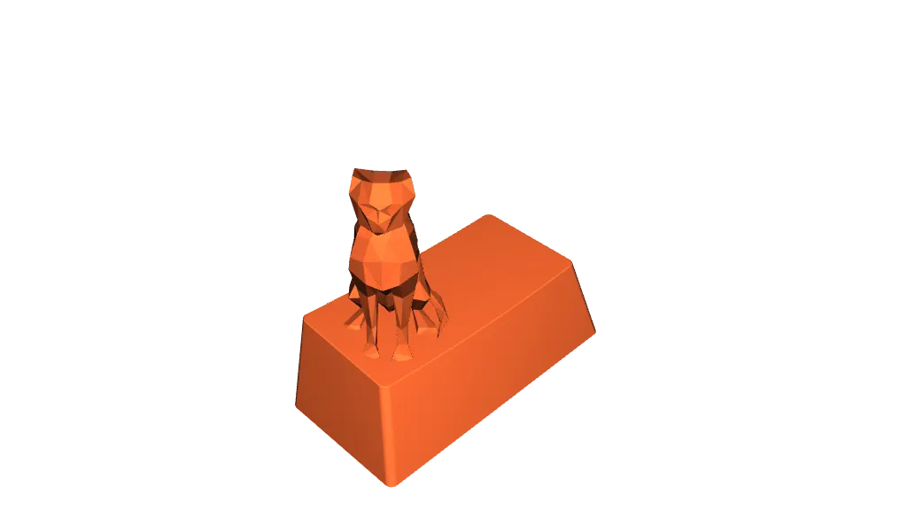 keycaps with low poly cat by Vinh Lê Quang | Download free STL model ...