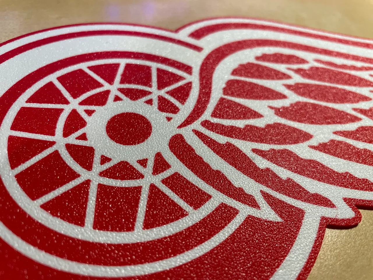 Detroit Red Wings Layered Design for cutting - LaserCraftum