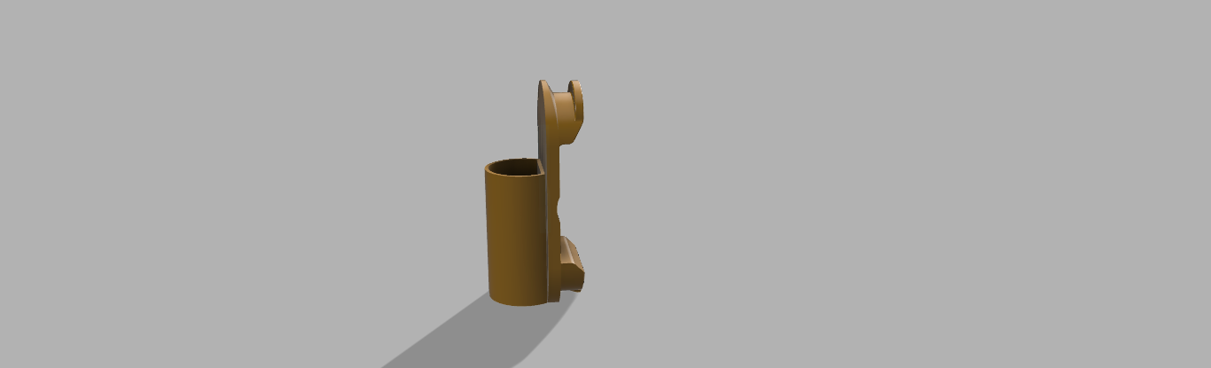 Pencil-brush support