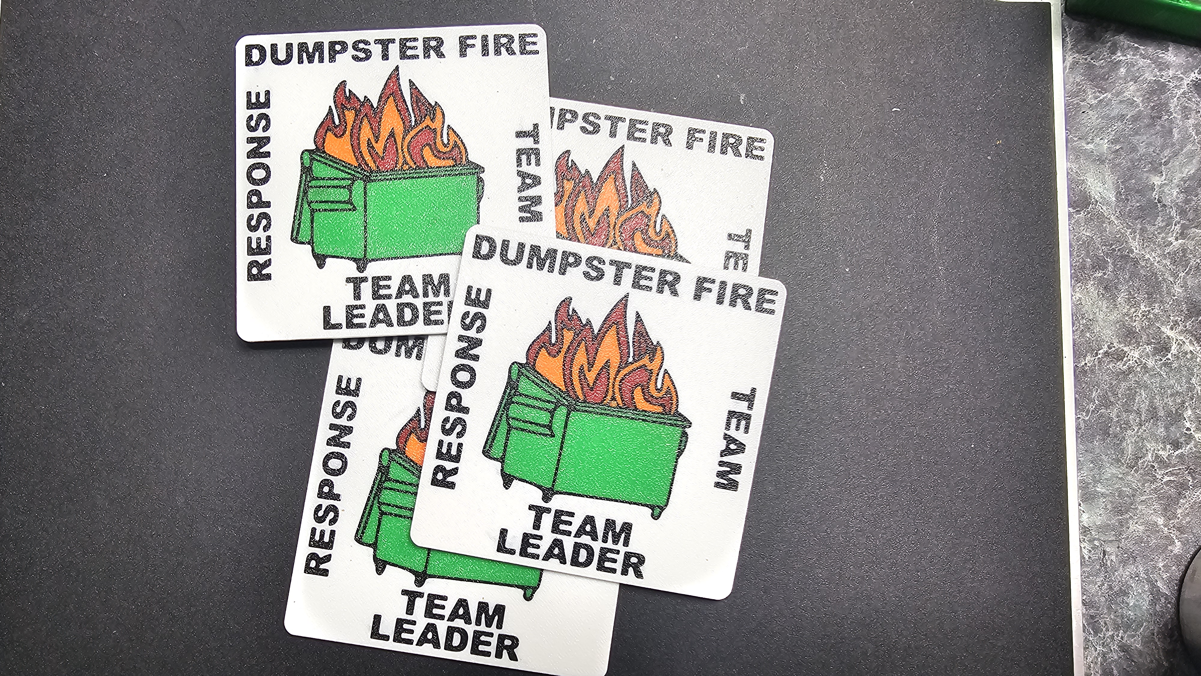 Dumpster Fire - Coaster - MMU