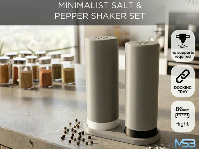 Minimalist Salt & Pepper Shaker