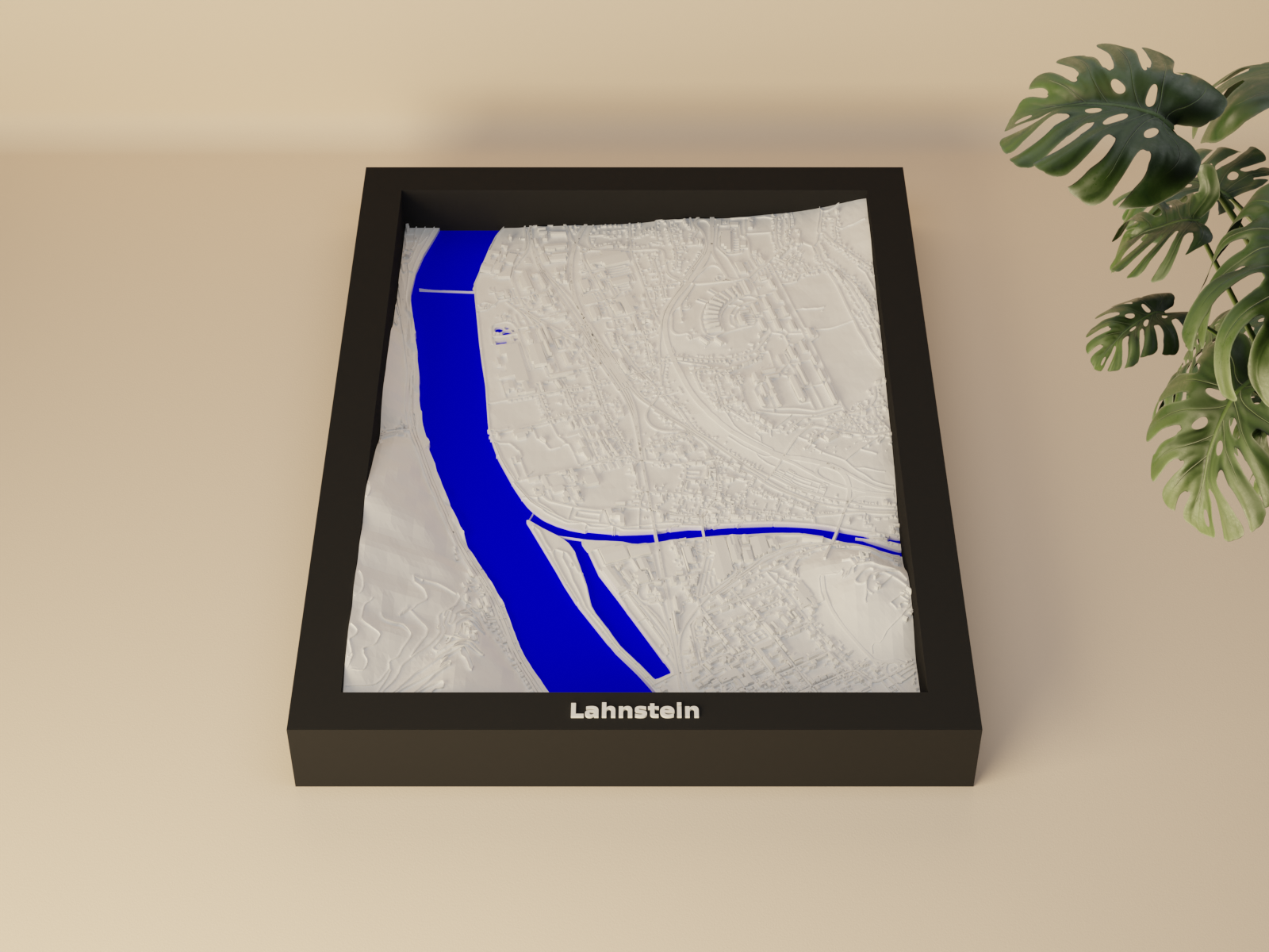 Lahnstein - 3D Miniature — miniatura 3