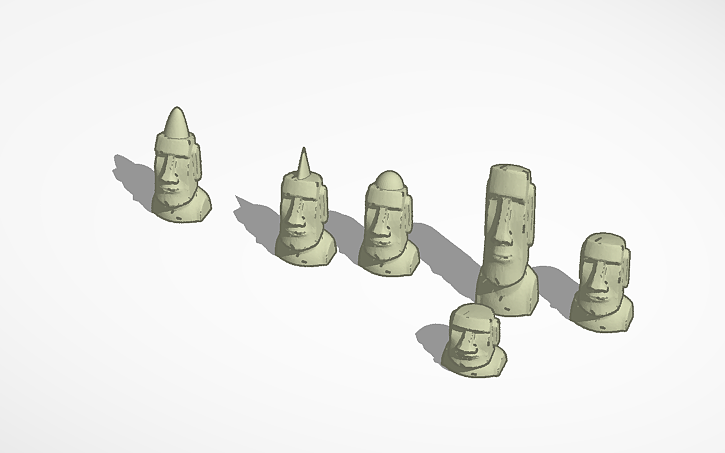 wied mogi face 3D model thumbnail