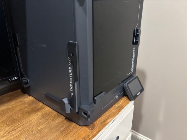 270 degree hinge elegoo centauri carbon with top and build plate holder - for cabinet overhead