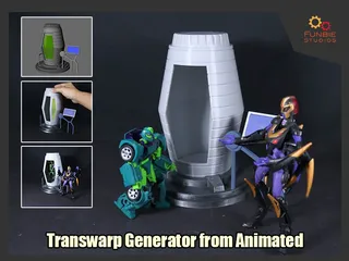 Transwarp Generator from Transformers Animated