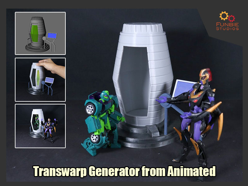 Transwarp Generator from Transformers Animated