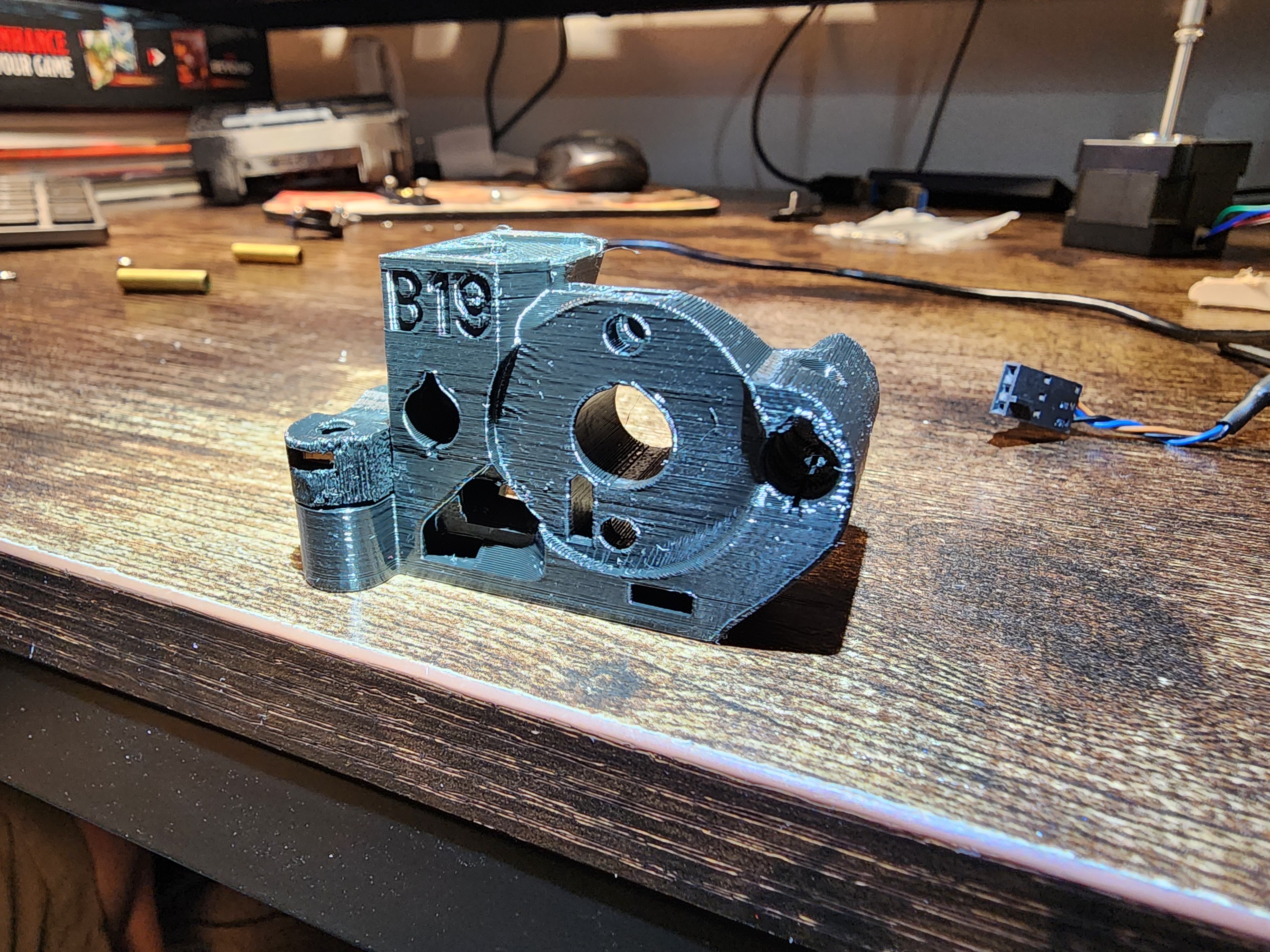 UltiMulti MMU3 Selector B19 with Finda Clamp Mod