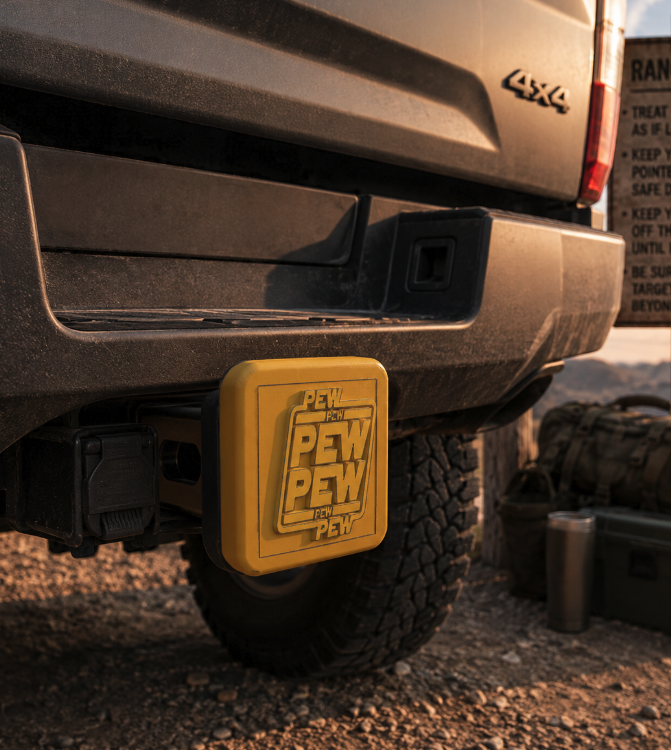 Pew Pew Pew Star Wars Tow Hitch