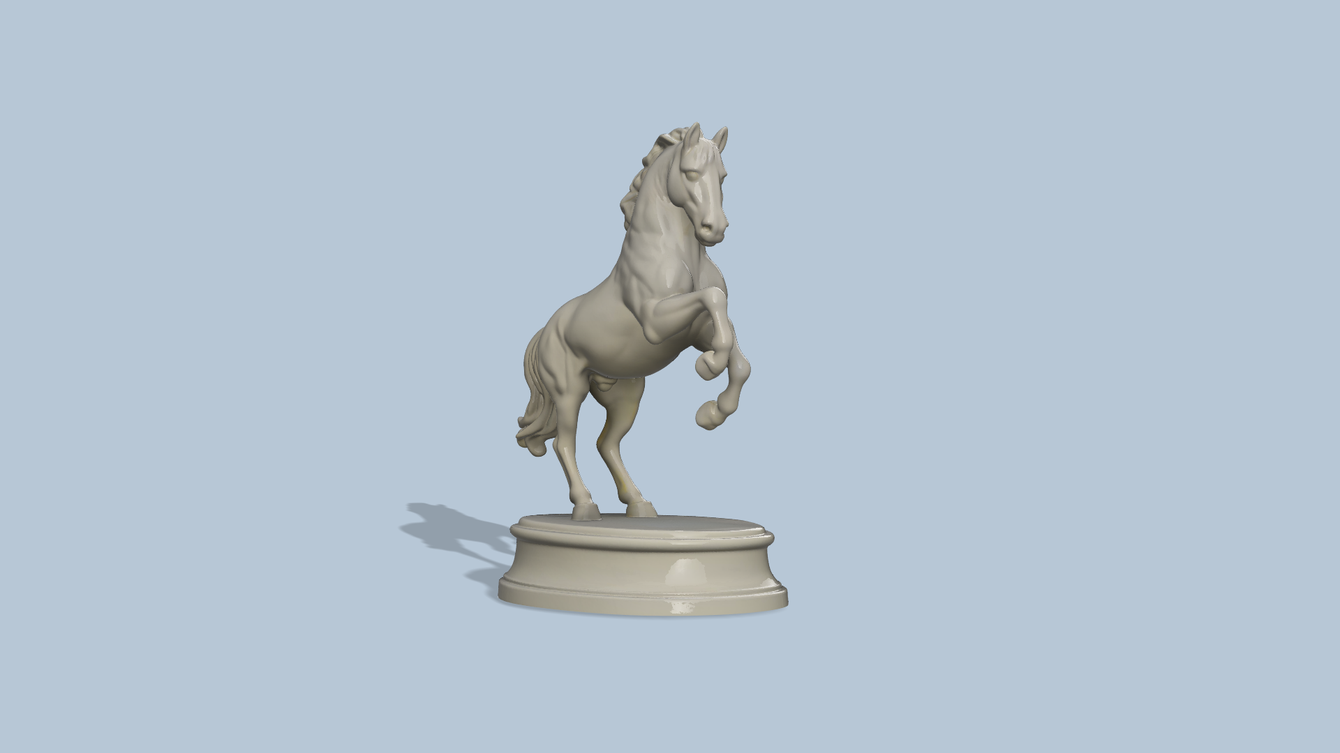 Horse Statue on hind legs v2 (re-upload)
