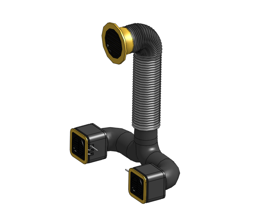 Chamber heater airflow heating System