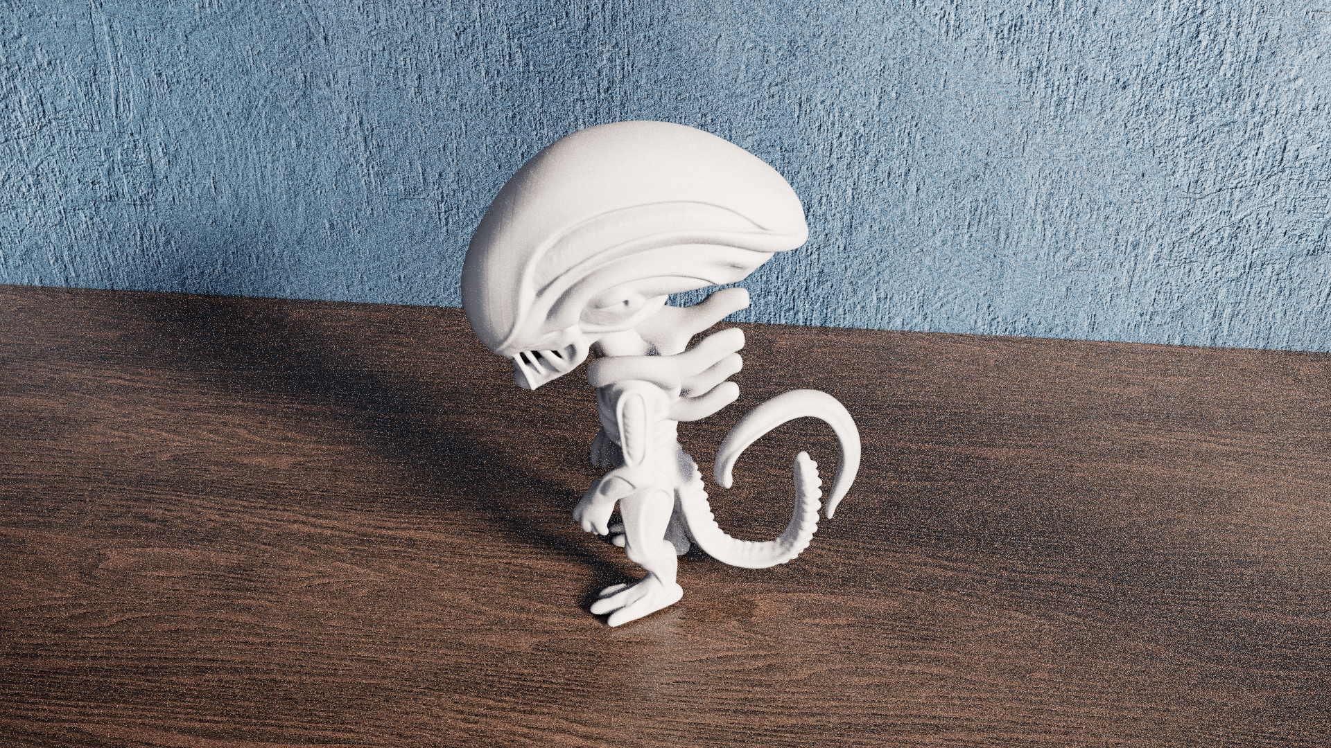 Chibi Xenomorph — miniatura 9