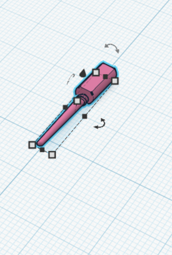 dummy 13 wand 3D model