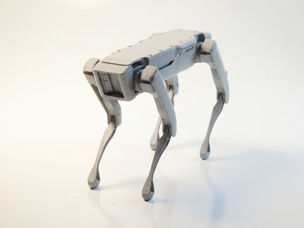 Robot Dog Quadruped Sci-Fi Model 3D Printable
