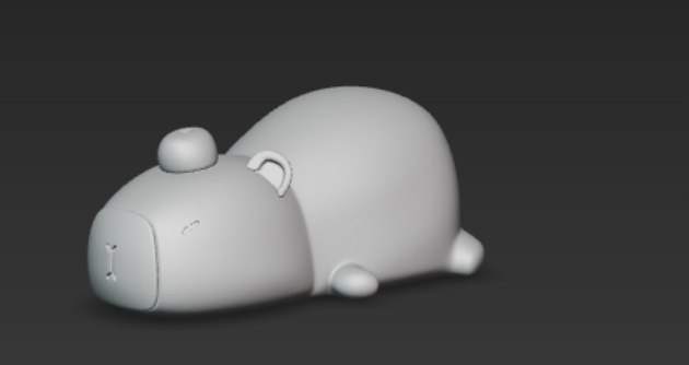 Miniatura 2 do modelo 3D Capibara