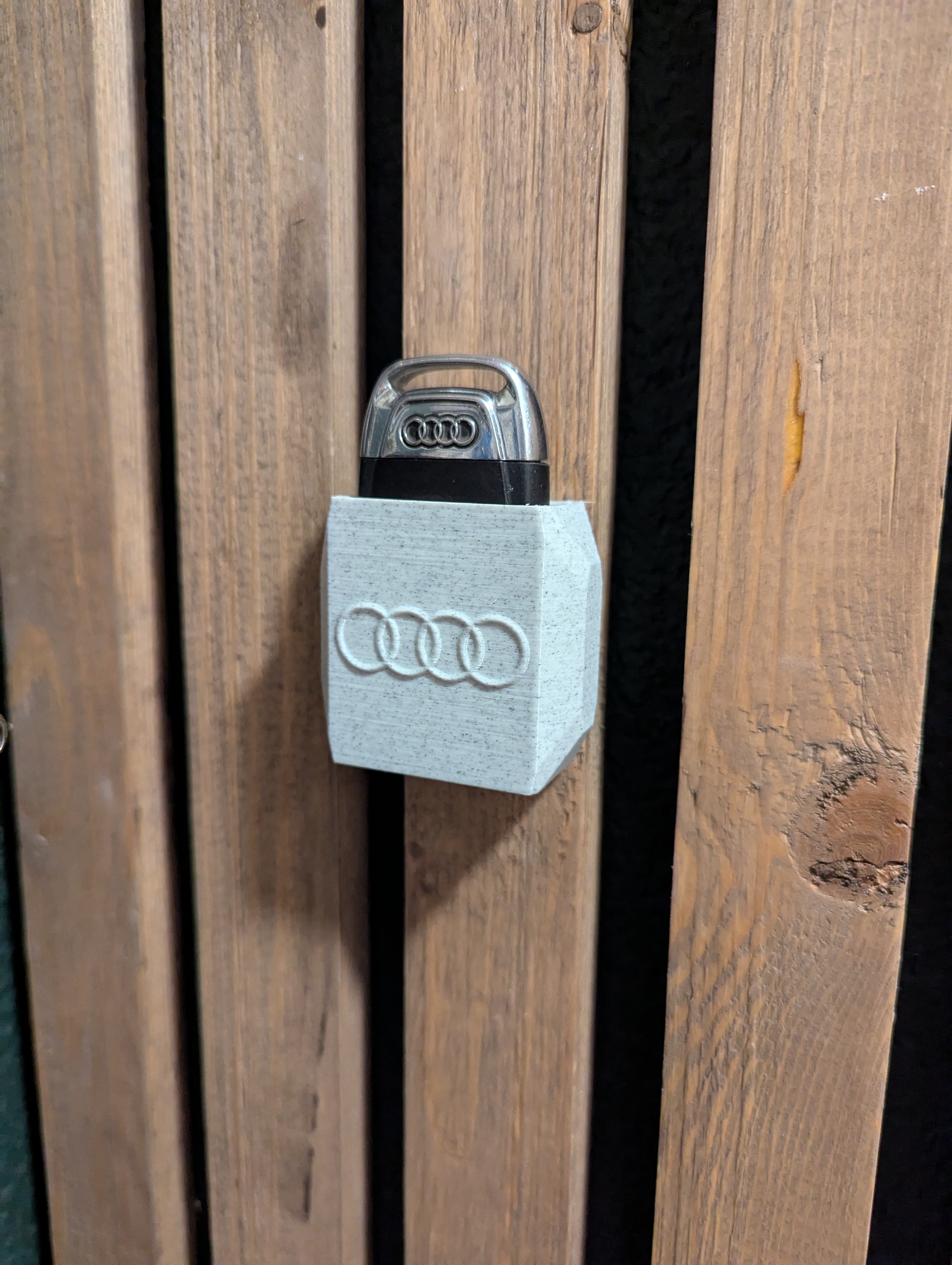 Audi key wall mount