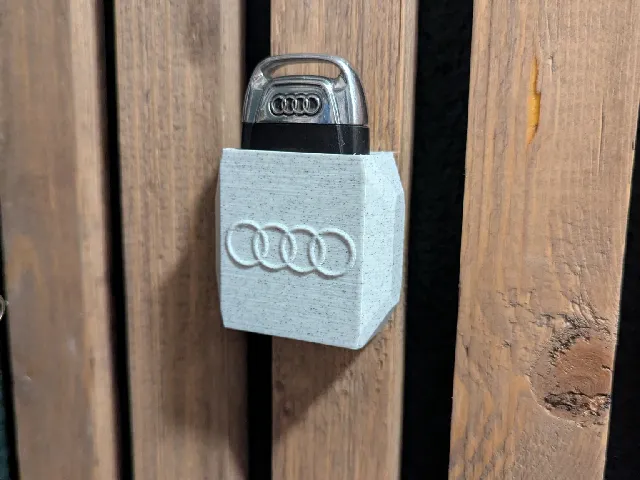 Audi key wall mount