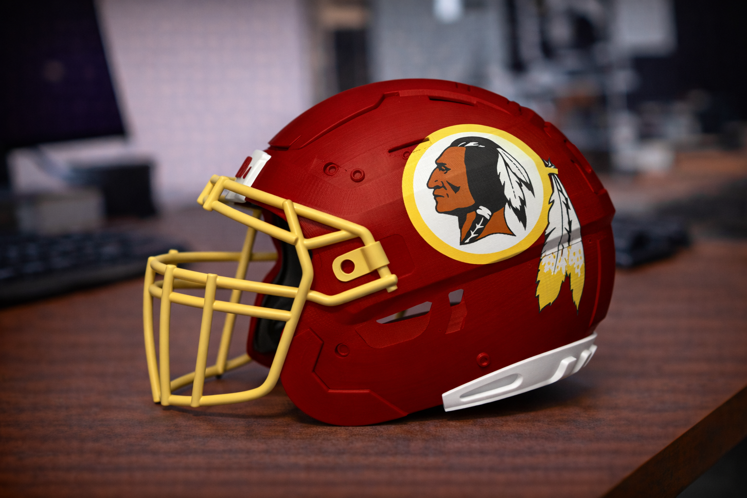Washington Redskins Football Helmet - F7 Style