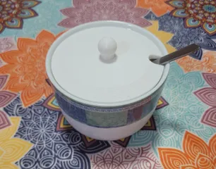 Sugar bowl lid